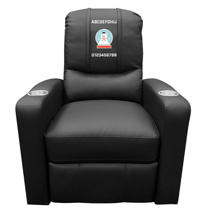Personalized Holiday Logo Stealth Recliner